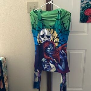 Women’s Nightmare Before Christmas set.Excellent used condition.Size XL stretchy
